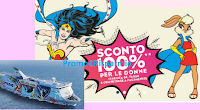 Logo Promozione Super Donna: sconto del 100% Moby, Tirrenia e Toremar per le tue vacanze