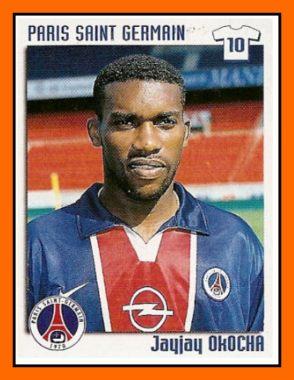 Old School Panini La Mine De Bienvenue De Jay Jay Okocha