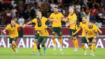 Hasil Pertandingan Antara Australia vs Peru Di Playoff Antarkonfederasi Piala Dunia Qatar 2022 Dengan Skor 5-4