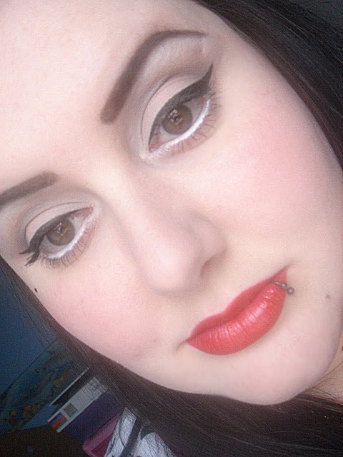 50s pin up makeup. 1950#39;s Pin-up Style Makeup