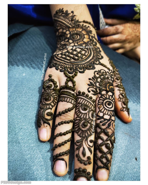 khafif bridal mehndi designs