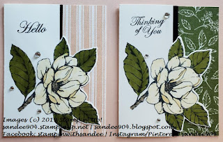 Papercrafting Monthly Blog Hop July Magnolia Lane