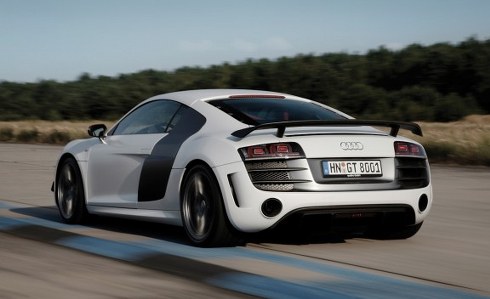 2011 Audi R8 GT White Test Drive