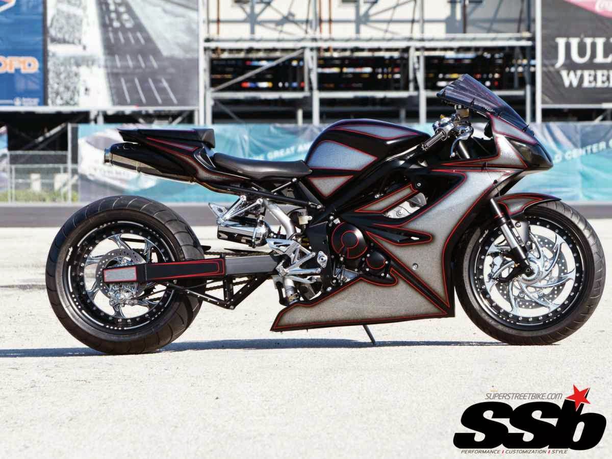 Modifikasi Motor Triumph Daytona 675 Tahun 2008