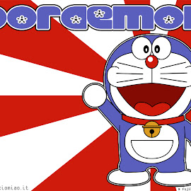 wallpaper doraemon, giant, suneo, nobita, sizuka