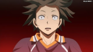 ハイキュー!! アニメ 第1期23話 山口忠 ピンチサーバー ジャンプフローター | HAIKYU!! Episode 23