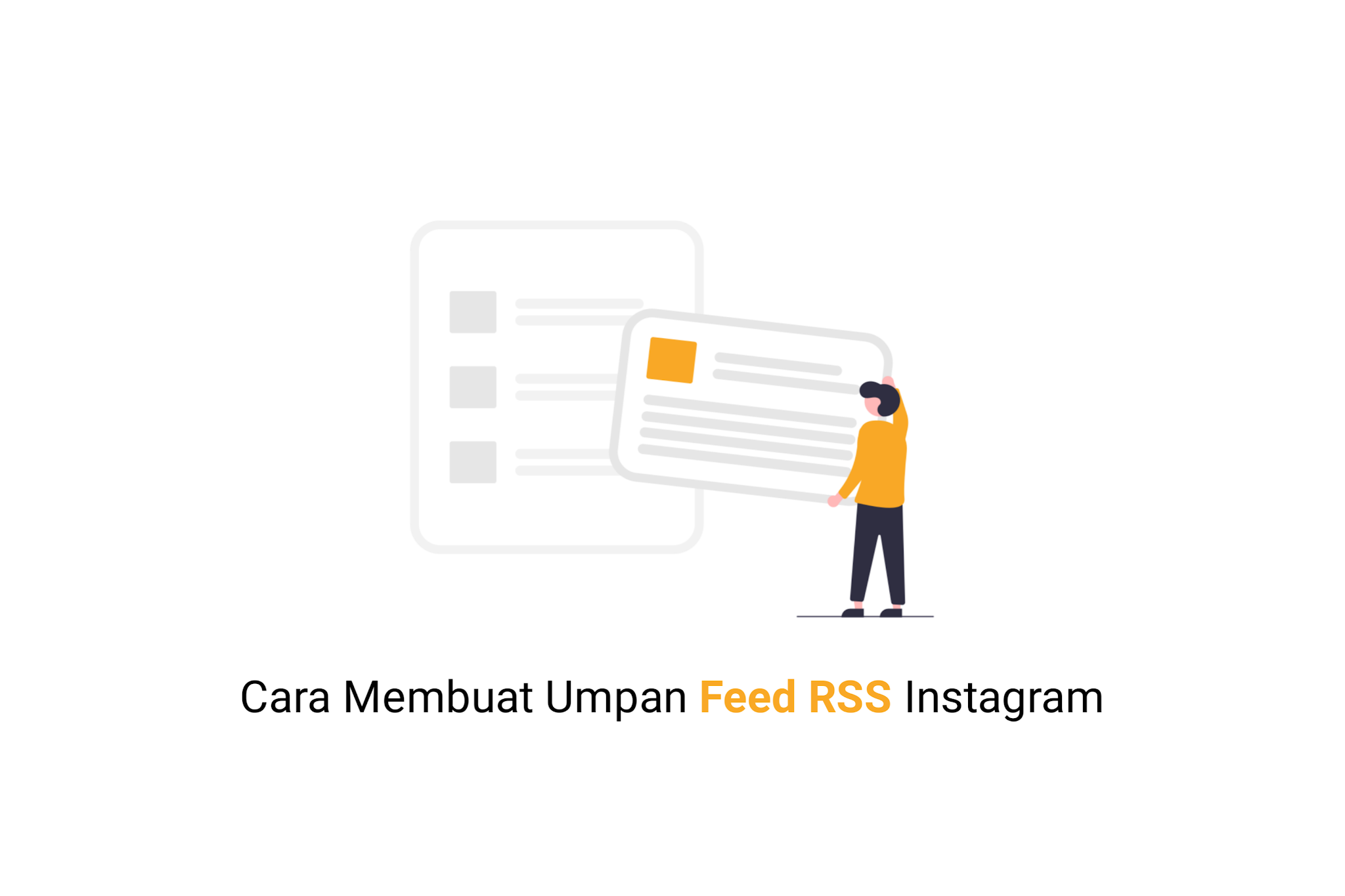 Cara Membuat Umpan Feed RSS Akun Instagram
