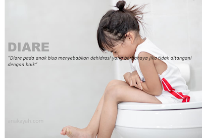 Mencegah dan mengobati diare pada anak.