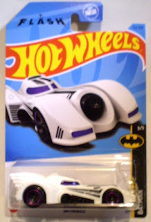 Hot Wheels 2023 Flash White Batmobile