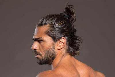 Penteados masculino estilo samurai, Man Bun