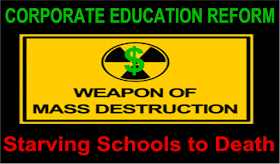 Image result for big education ape starving schools to death