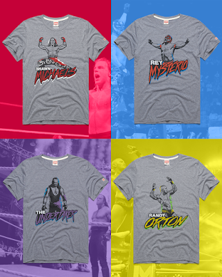 WWE Royal Rumble Winners T-Shirt Collection by HOMAGE