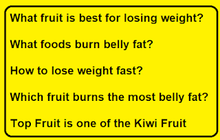 Kiwi Fruit is the Best Fruits To Help You Lose Weight