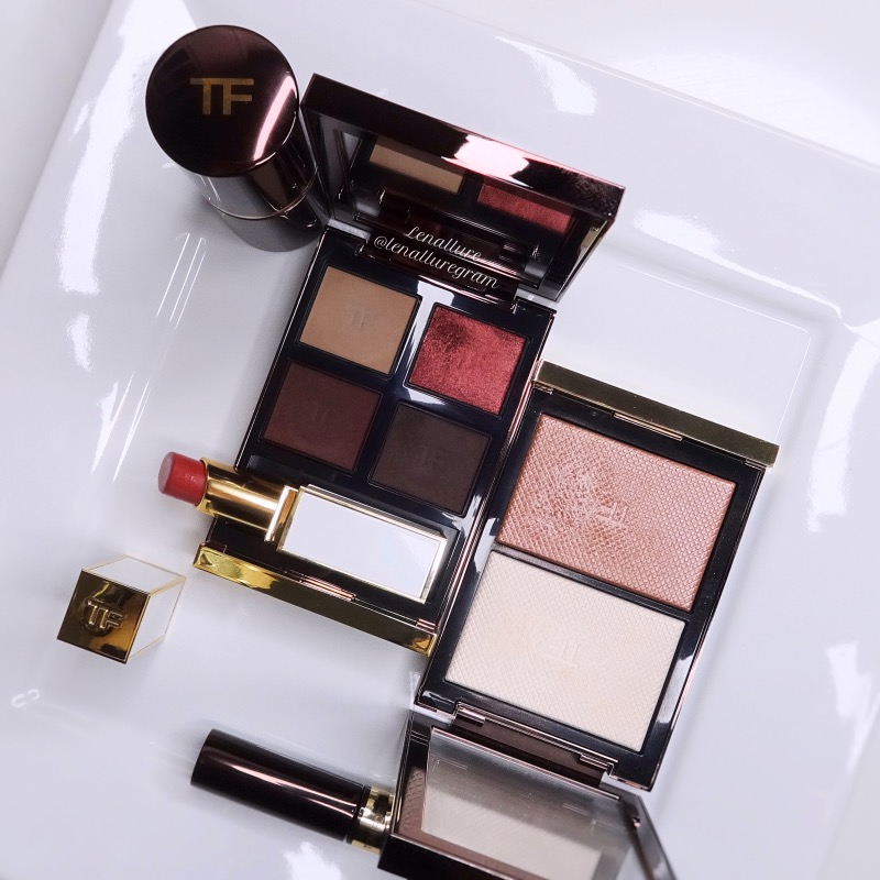 Tom Ford Eye Color Quad Creme Ember Bronze Makeup Look