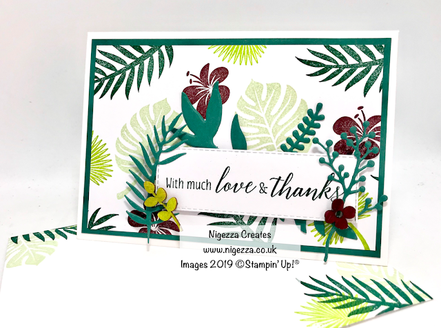 Nigezza Creates Tropical Chic Stampin' Up!