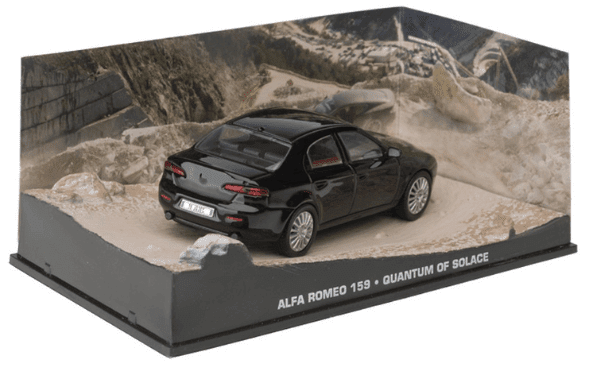 bond in motion 1:43 eaglemoss, alfa romeo 159 1:43 quantum of solace