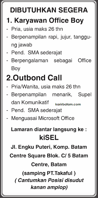 Lowongan Kerja PT. Koperasi Telkomsel (KiSel)