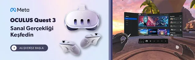 Oculus Meta Quest-3 128 GB VR Sanal Gerçeklik Gözlüğü