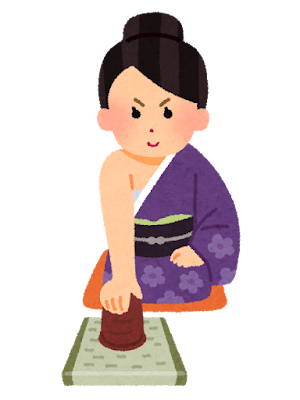 壺振り師のイラスト