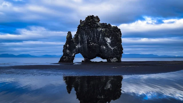 Stunning Nature Hvitserkur Rock Iceland