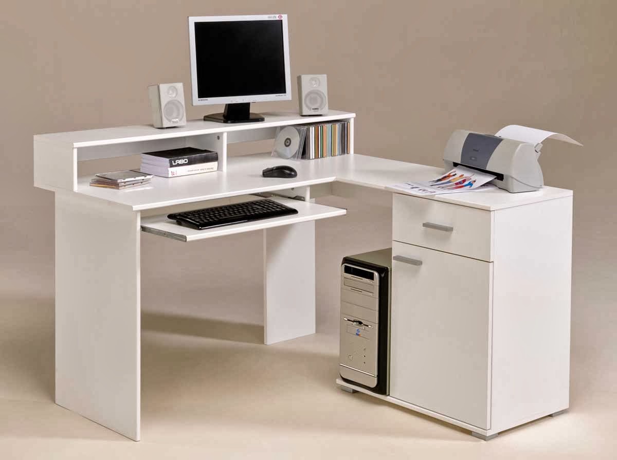Contoh Desain Meja  Komputer  dan Laptop Minimalis  Gambar 