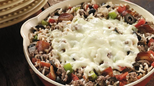 How To Make Beefy Rice Skillet at Home