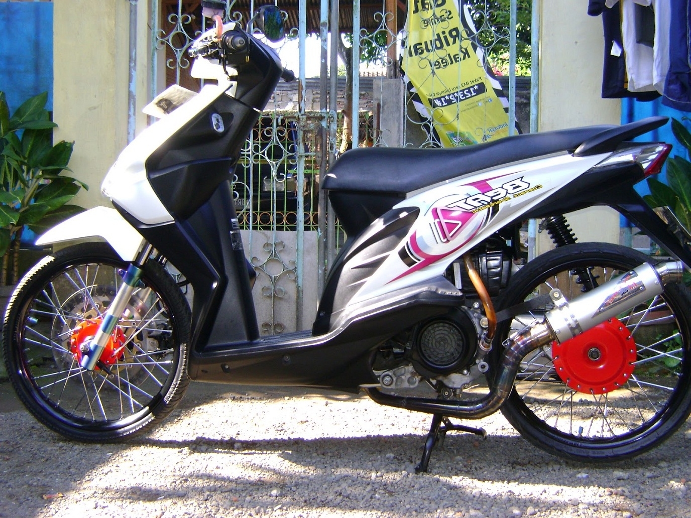 78 Modifikasi Motor Beat Simple Keren Terkeren