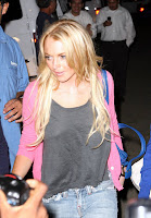 Lindsay Lohan Shopping Candids