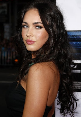 Megan Fox fall curly Hairstyle