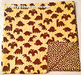~Reversible Baby Blanket~ {by crafty2thecore.com}