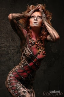 Rusian Body Painting Festival Collection