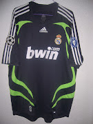 2ª Camiseta Real Madrid 20072008 Champions League. 14 Guti Haz.