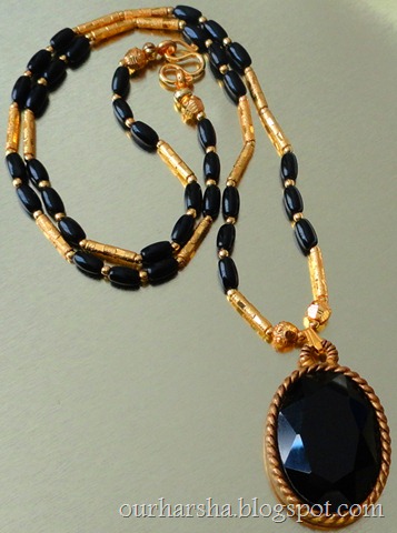 Black Beaded Jewelry (8)