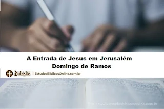 A Entrada de Jesus em Jerusalém | Domingo de Ramos