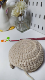 crochet headphone cover, headphone cover rajut