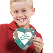 Valentine's Day Craft: Camo Communique