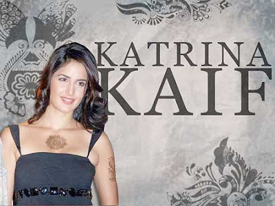 Katrina Kaif Chest and Mystery Tattoo Pictures