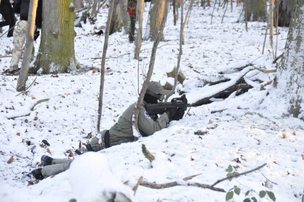 Airsoft in the snow