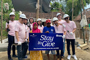 Lewat "Stay to Give" JW Marriott Hotel Surabaya, Sukses Bangun Rumah Warga di Wringinanom