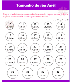 COMO MEDIR SEU ANEL: