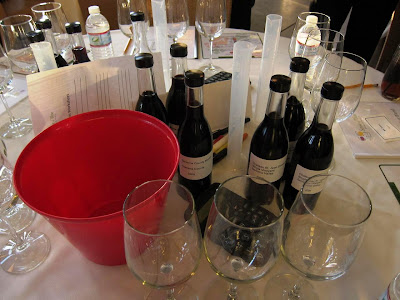 Wine blending at Sonoma County