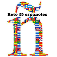 Banner del reto de reseñar 25 libros españoles