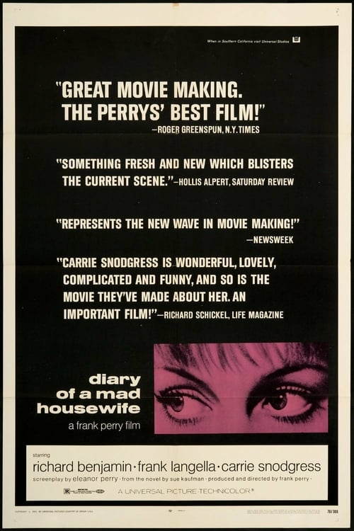 [HD] Diary of a Mad Housewife 1970 Film Complet En Anglais
