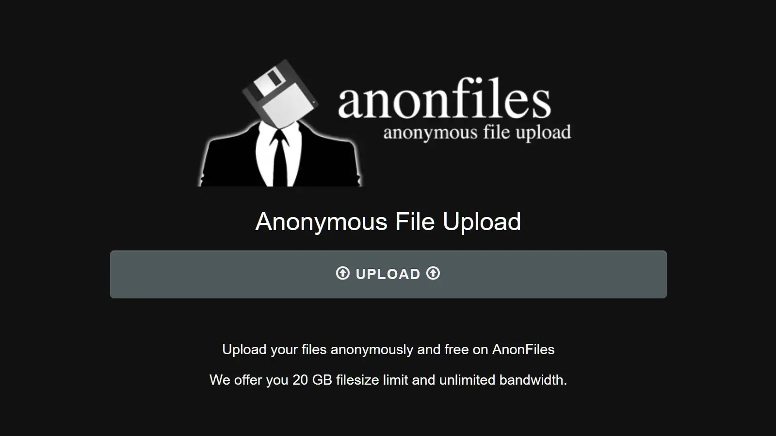Anonfiles cerró operaciones