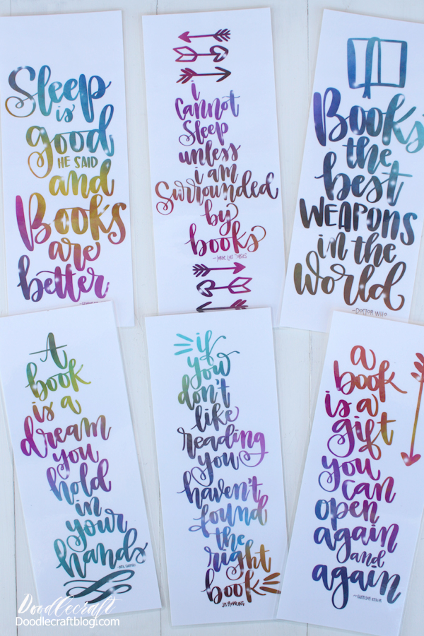 calligraphy book lover quotes free bookmark printable book worm week