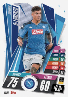 Topps Match Attax 2020-2021 SSC Napoli Set