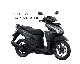 Kredit Motor Honda Bandung - Honda Vario 150 eSP - Black Metalic