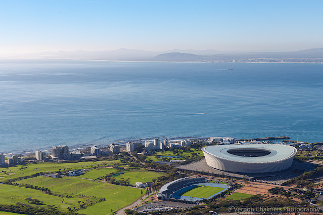 Cape Town Stadium Green Point view from Signal Hill Vernon Chalmers Photography