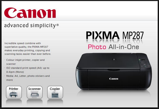 Download Driver Canon PIXMA MP287 Series | Download for ...