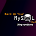 mysqldump guía practica